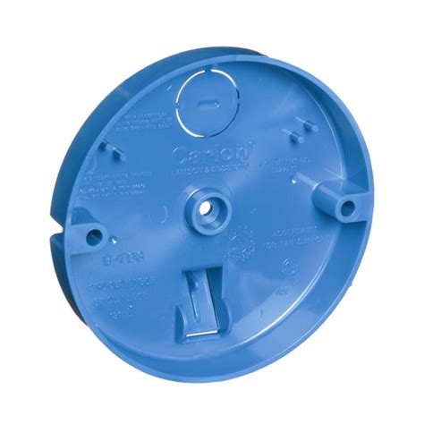 small round junction box|shallow round exterior electrical box.